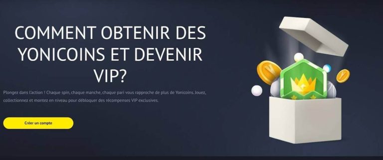 Yonibet Casino programme VIP